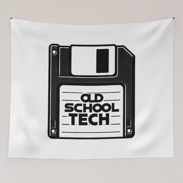 Item preview, OLD SCHOOL TECH: A Generation X Icon designed and sold by SplashTastic.