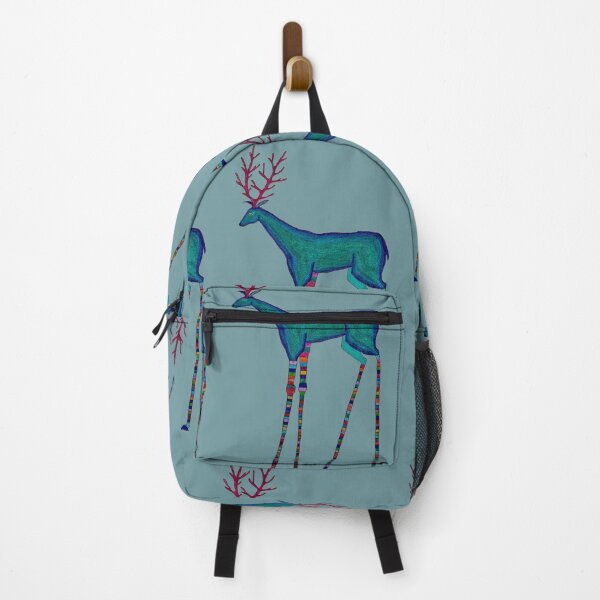 Item preview, Red-Antlered Blue Deer designed and sold by KakiDimock.