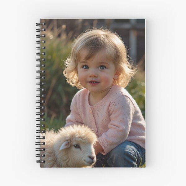 Item preview,  A little girl with a sheep designed and sold by Designfs.