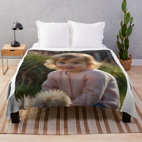 Item preview,  A little girl with a sheep designed and sold by Designfs.