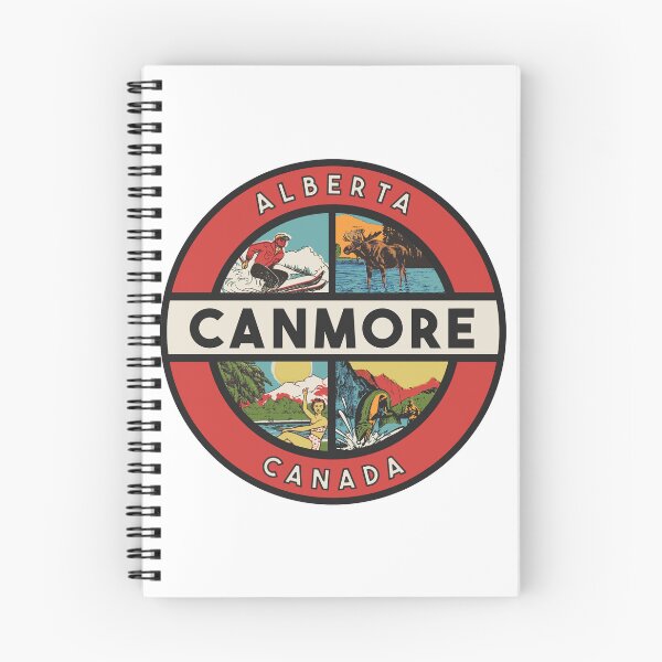 Item preview, Canmore Alberta Canada Vintage Style designed and sold by Decal Mania.
