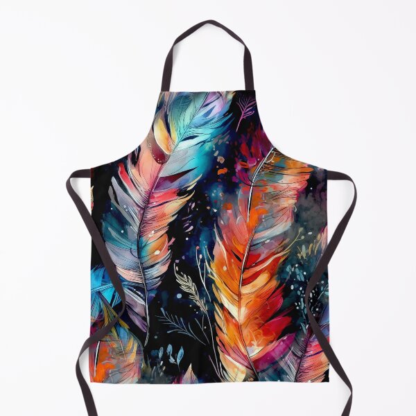 Item preview, Watercolor Feathers bird #pattern #feathers designed and sold by JBJart.