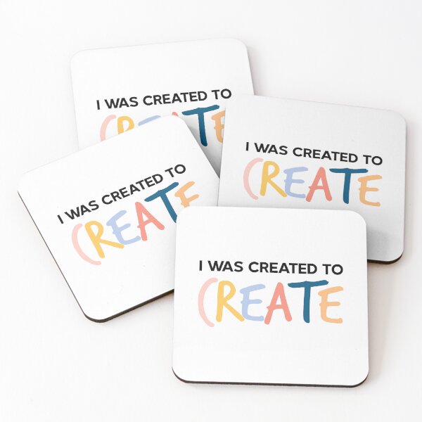 Item preview, I was created to create designed and sold by Chimera Craft.