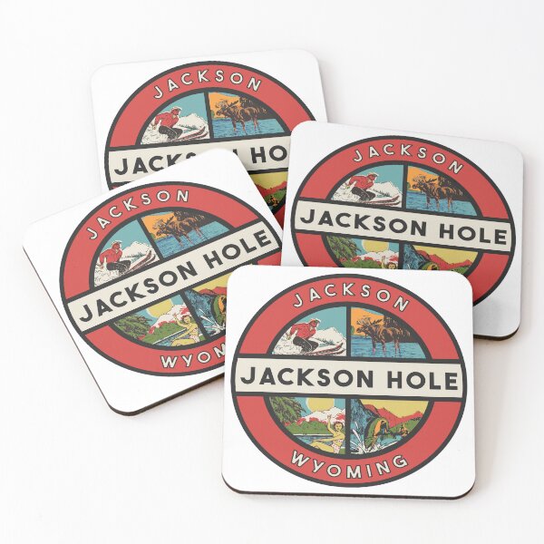 Item preview, Jackson Hole Wyoming Vintage Style designed and sold by Decal Mania.