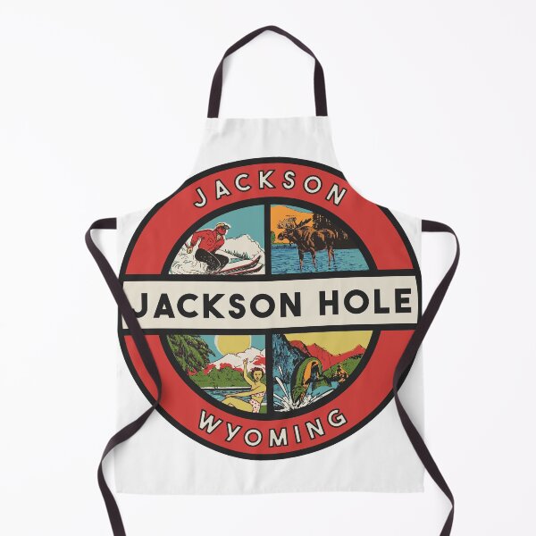 Item preview, Jackson Hole Wyoming Vintage Style designed and sold by Decal Mania.
