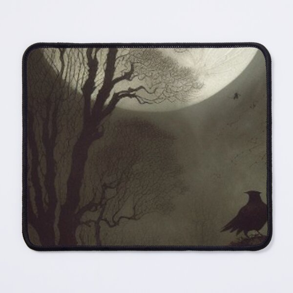 Item preview, Abstract Dark Haunting Crow Scene designed and sold by TheDarkWardrobe.