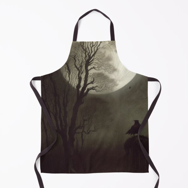 Item preview, Abstract Dark Haunting Crow Scene designed and sold by TheDarkWardrobe.