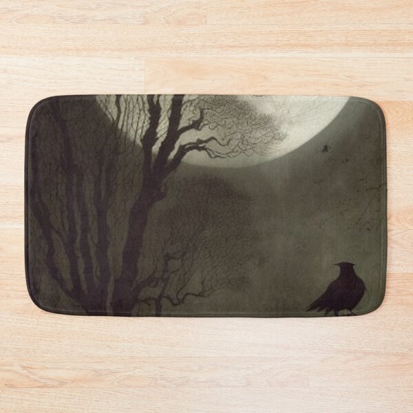 Item preview, Abstract Dark Haunting Crow Scene designed and sold by TheDarkWardrobe.