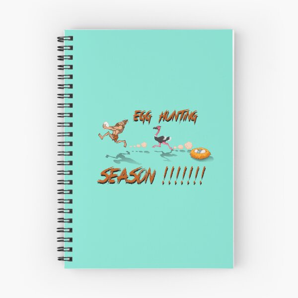 Item preview, A caveman stole an ostrich egg "Egg hunting season". designed and sold by Dream-Way.