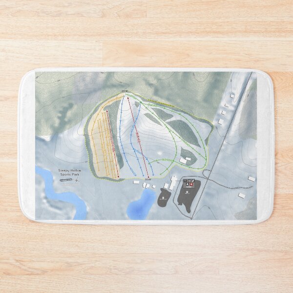 Item preview, Sleepy Hollow Sports Park Resort Trail Map designed and sold by Mapsynergy.