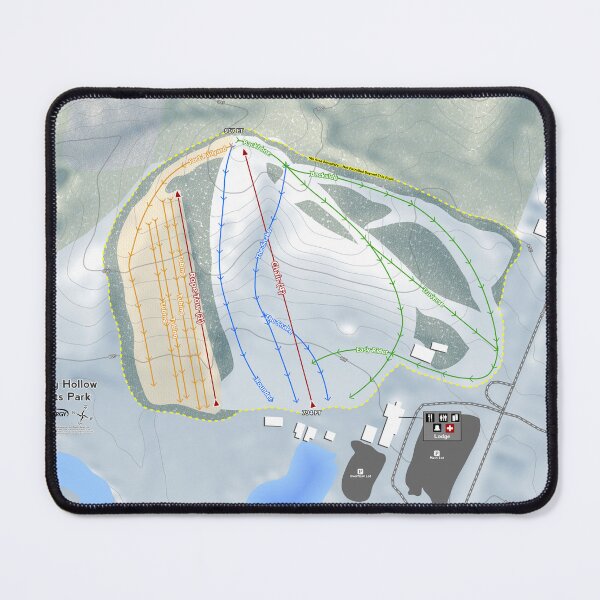 Item preview, Sleepy Hollow Sports Park Resort Trail Map designed and sold by Mapsynergy.