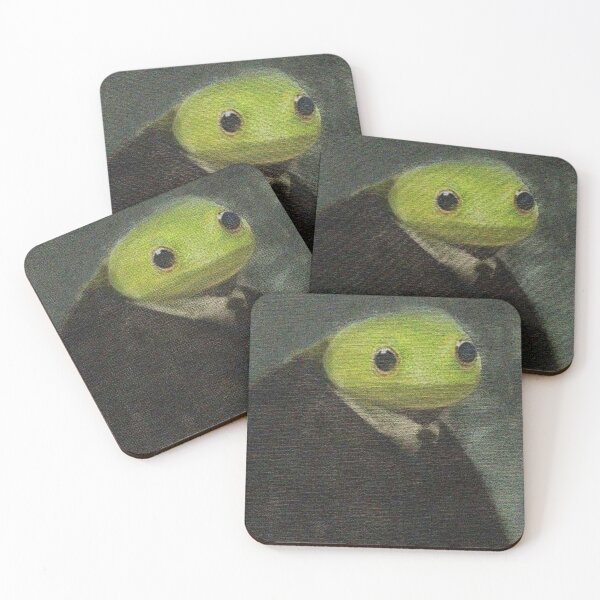 Item preview, Eternal Vigilance: The Frog's Timeless Stare designed and sold by RetroSummrVibez.