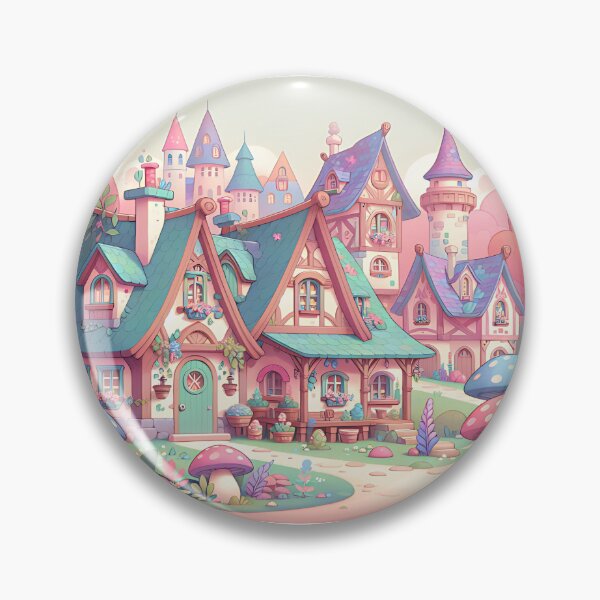 Item preview, Whimsical Cottagecore Forest Scene designed and sold by MarblesManaged.