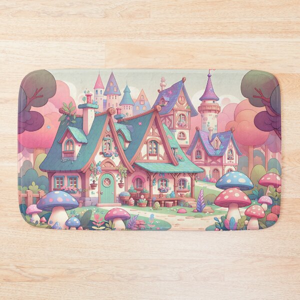 Item preview, Whimsical Cottagecore Forest Scene designed and sold by MarblesManaged.