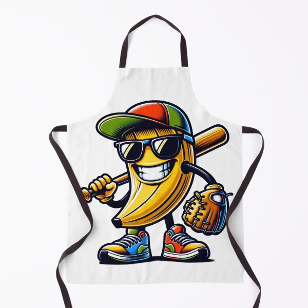 Artikelvorschau, Banane spielt Baseball Obstliebhaber Baseballspieler Feiern Sie Ihre Liebe für Baseball und Bananen entworfen und verkauft von Zbigniew  Skrodzki.