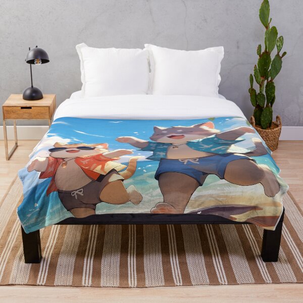 Item preview, Gatos geniales en la playa designed and sold by One Winged Otaku.