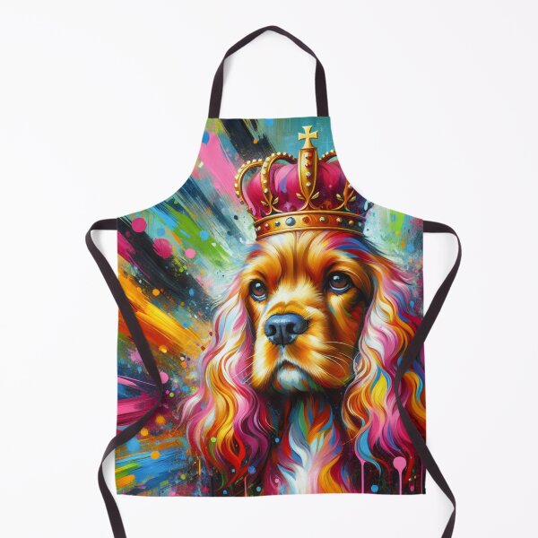 Item preview, Cocker Spaniel with a Crown designed and sold by MyCozyCorner24.