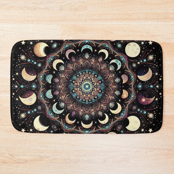 Item preview, Celestial Elegance: Intricate Moon Pattern designed and sold by Rui Fernandes.