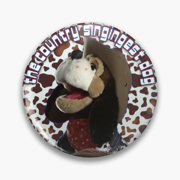 Item preview, El perro cantante country designed and sold by WavyGrayvy.