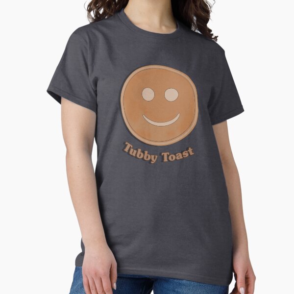 Tシャツ・カットソー LAUGHER Teletubbies Toby Toast T-Shirt Black TE12 Clothing – Teletubbies Online Shop
