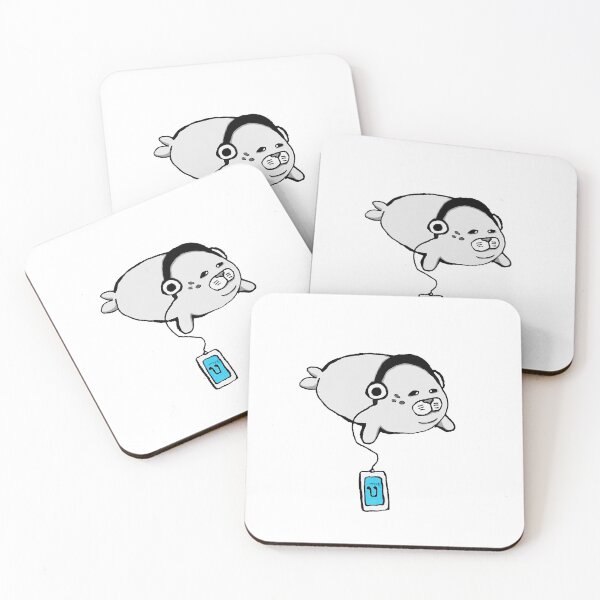 Item preview,  Seal Listening to Music  designed and sold by MissySeal.