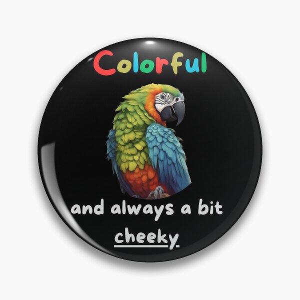 Item preview, Cute parrot is a bit naughty designed and sold by KarakitAI.
