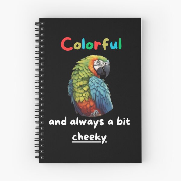 Item preview, Cute parrot is a bit naughty designed and sold by KarakitAI.