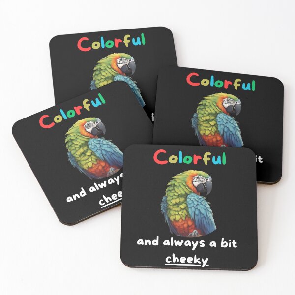 Item preview, Cute parrot is a bit naughty designed and sold by KarakitAI.