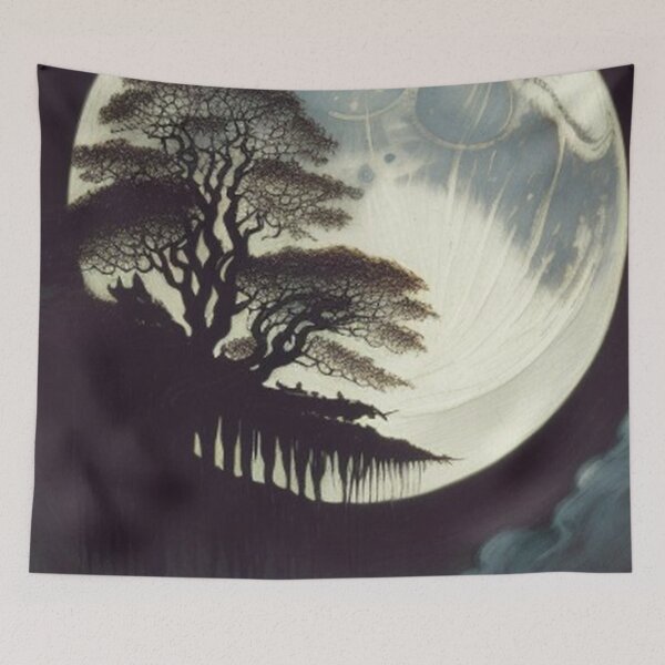 Item preview, Abstract Dark Haunting Scene designed and sold by TheDarkWardrobe.