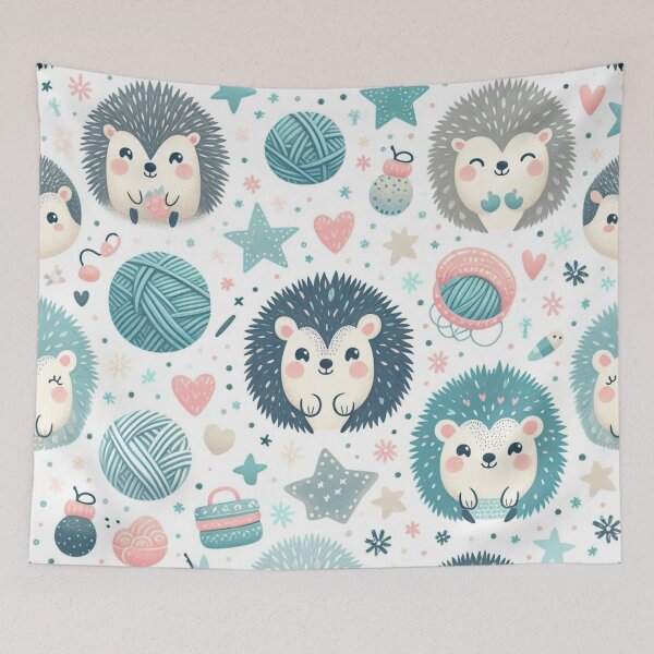 Item preview, Hedgehog Haven: A Whimsy Wonderland designed and sold by Furbulous Faces.