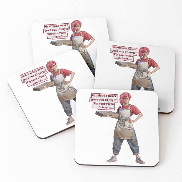 Item preview, The Pizza Lady designed and sold by HappyRandomArt.