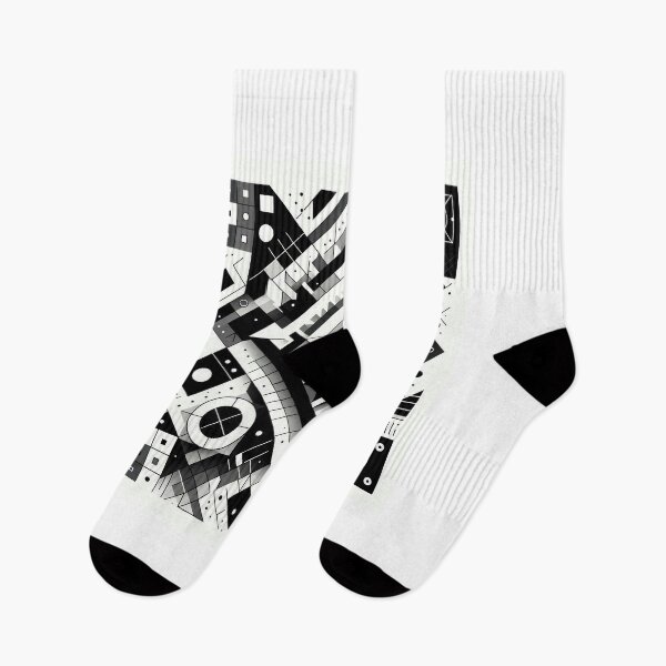 Item preview, B&W Geometry designed and sold by Aesthetica Designs.