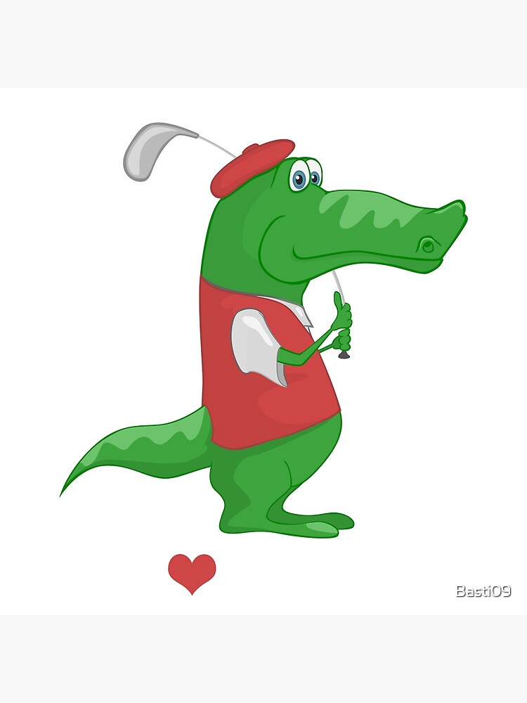 "I Love Golf Golfers Golf Channel Golf Cart Fun" Art Print for Sale