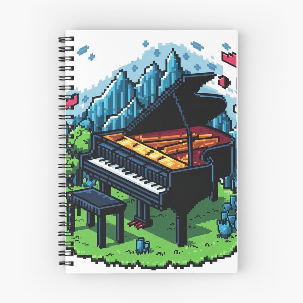 Artikelvorschau, Pixelklavier entworfen und verkauft von NotesForMusic.
