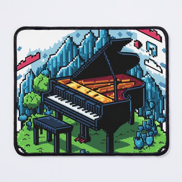 Item preview, pixel piano designed and sold by NotesForMusic.