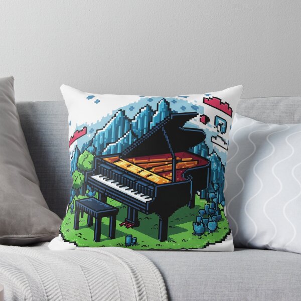 Item preview, pixel piano designed and sold by NotesForMusic.