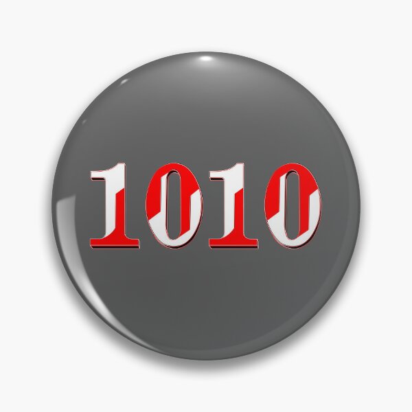 Item preview, number one 1 thousend and ten digit 1010 order sequence team member age designed and sold by 4rpixs.