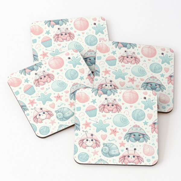 Item preview, Tea Time Tidings: Whimsical Hermit Crab Wonders designed and sold by Furbulous Faces.