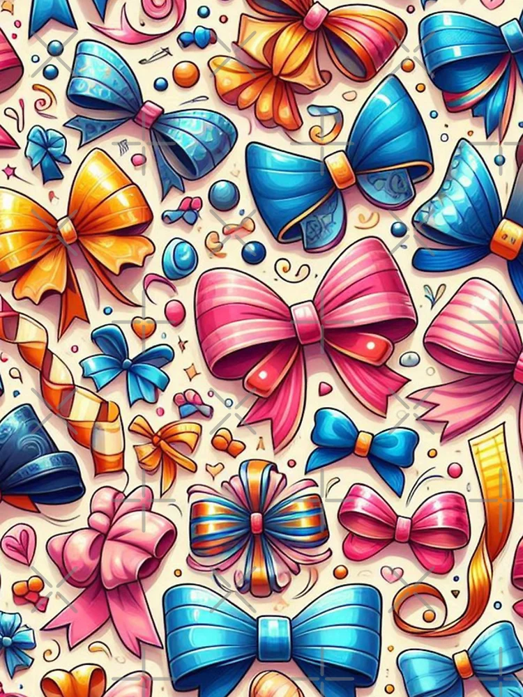 Thumbnail 4 of 4, iPhone Case, Festive Flair: Colorful Ribbons Pattern designed and sold by Rui Fernandes.