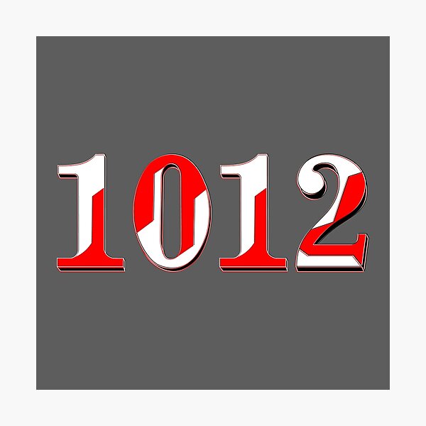 Item preview, number one 1 thousend and twelve digit 1012 order sequence team member age designed and sold by 4rpixs.