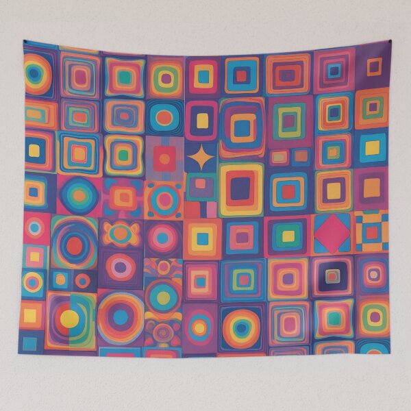 Item preview, Psychedelic Patchwork  designed and sold by Invisible-Cult.