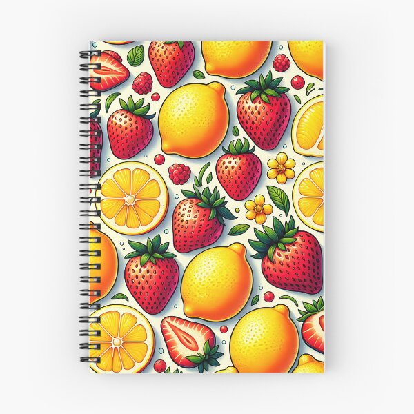 Aperçu de l'œuvre Fraises et citrons créée et vendue par MarblesManaged.