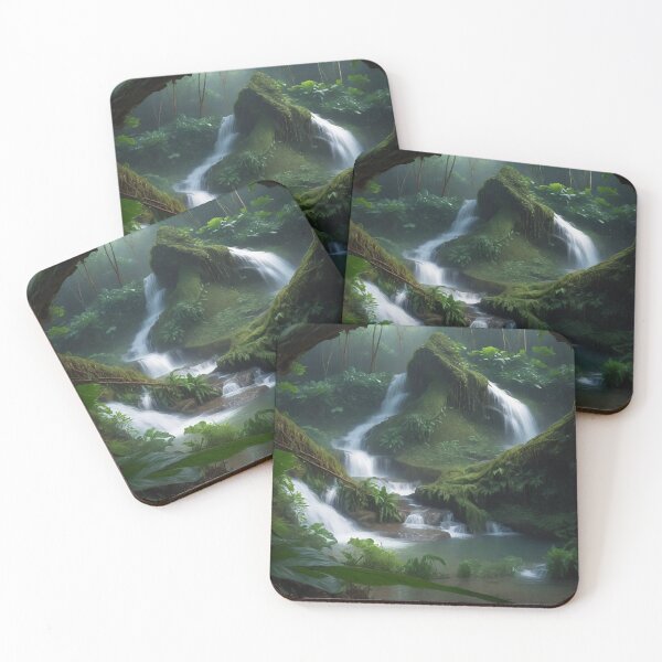 Item preview, Forest Waterfalls designed and sold by SublimeMusings.