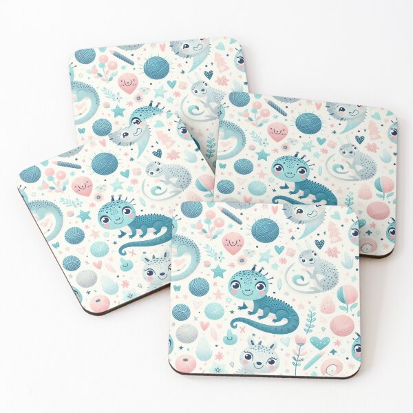 Item preview, Whimsy Winks Lizard Parade designed and sold by Furbulous Faces.