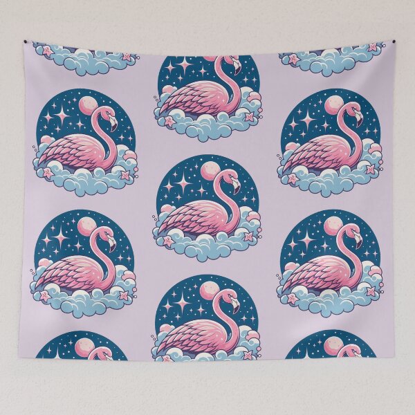Item preview, Starry Flamingo designed and sold by Vkinsify.