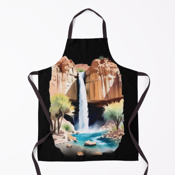 Item preview, watercolor havasu waterfalls designed and sold by EuropeanPrints.