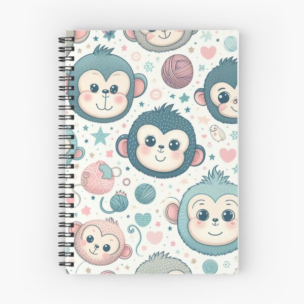 Item preview, Merry Monkeys: A Whimsical Wildlife Waltz designed and sold by Furbulous Faces.