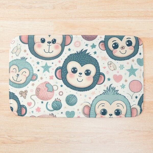 Item preview, Merry Monkeys: A Whimsical Wildlife Waltz designed and sold by Furbulous Faces.