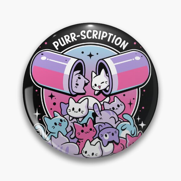 Item preview, Happy Kitten Pill - Funny Cats Medicine designed and sold by Snouleaf.