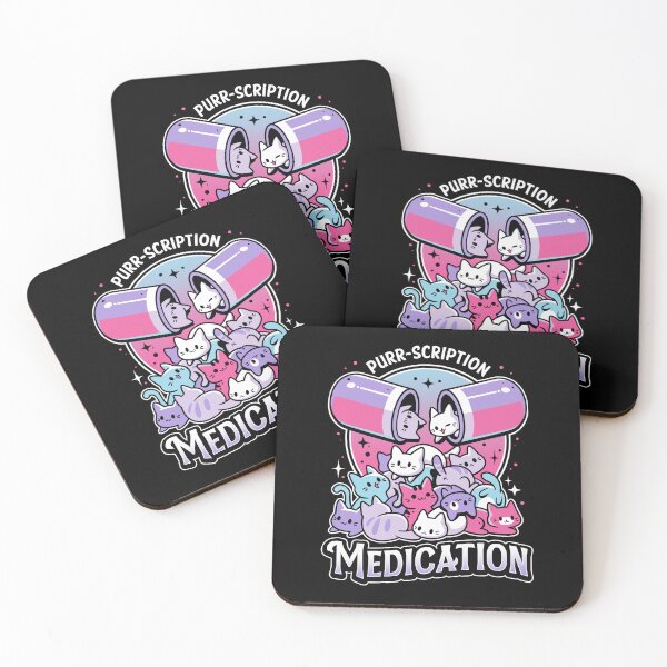 Item preview, Happy Kitten Pill - Funny Cats Medicine designed and sold by Snouleaf.
